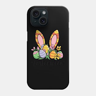 Easterween Bunny Ears and Eggs Festive Holiday Design Phone Case