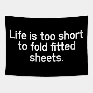 Folding Fitted Sheets - Change My Mind and Unpopular Opinion Tapestry