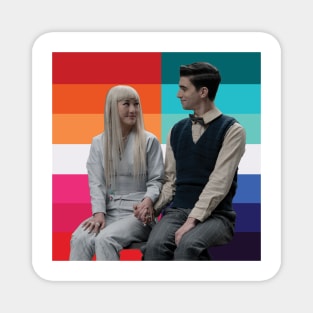 Nico and Edwin Besties Magnet