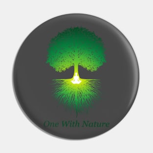 One With Nature Pin