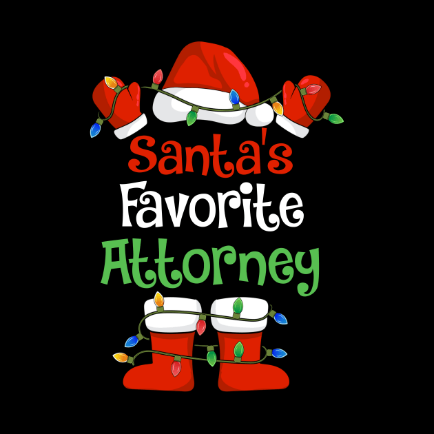 Santa's Favorite Attorney Funny Christmas Pajamas by cloverbozic2259lda