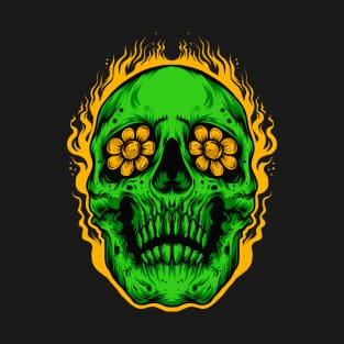 Green Skull T-Shirt