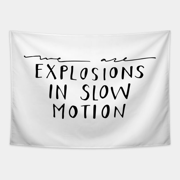 Explosions Tapestry by olxmichaila