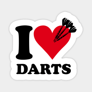 I love darts Magnet