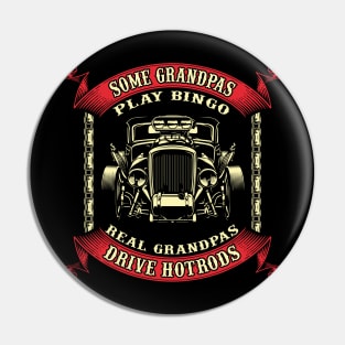 Hot Rod Grandpas Pin