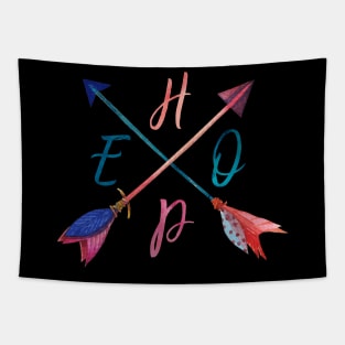 Boho Hope Arrows Tapestry