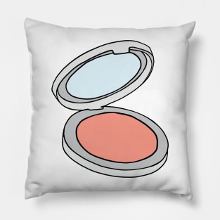 Pink Blush Compact Makeup Pillow