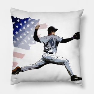 Fastball Pitch - Baseball Pitcher Pillow