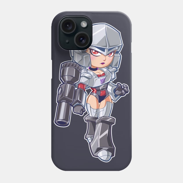 Transformer Gals: Mega-Chan Phone Case by K-Bo.