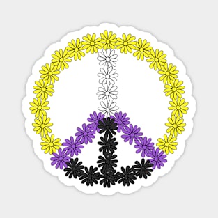 Nonbinary Peace Magnet