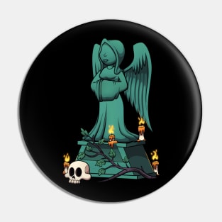 Angel Statue Pin