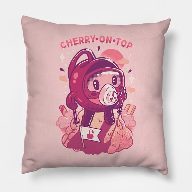 Cherry on Top Pillow by wehkid