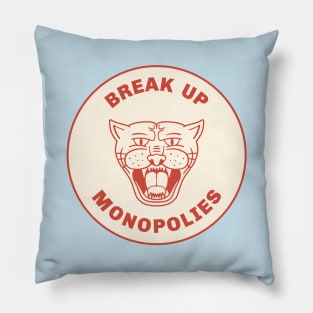 Break Up Monopolies Pillow