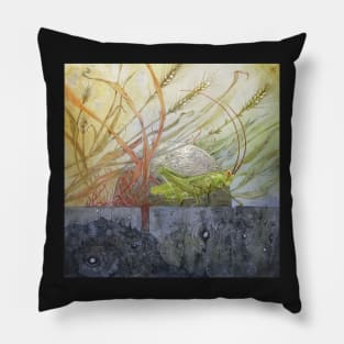 Grasshopper Pillow