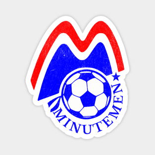 Defunct Soccer Team 1970s Boston Minutemen Soccer Magnet