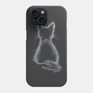 Kitty Silhouette Phone Case