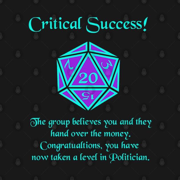 Critical Success: Politicians by DiamondsandPhoenixFire