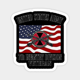 7th Infantry Division- Veteran Magnet