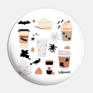 Halloween Coffee Pin