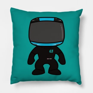 George Russell Custom Mini Figure – F1 2023 Season Pillow