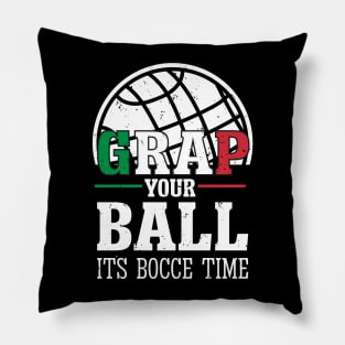 It’s a Beautiful Day for Bocce Ball time Pillow