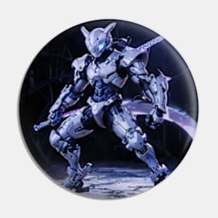 Mecha Cyber-Ninja Psychic Legendary Pin