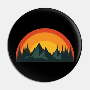 Life in the mountains Pin