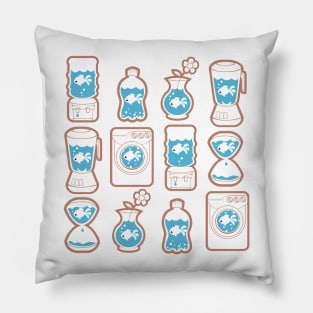 urban fish Pillow