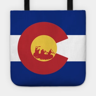 Colorado Flag Rafting Tote