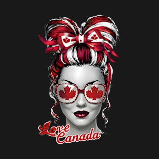 canadian woman T-Shirt