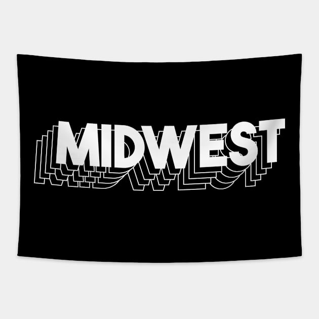 Midwest Repeat Pattern Tapestry by futiledesigncompany