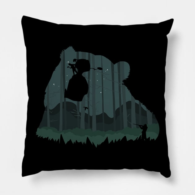 Mountain Sound Pillow by artfromvideogames