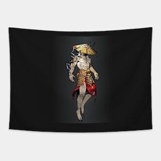 Demon Ninja Tapestry