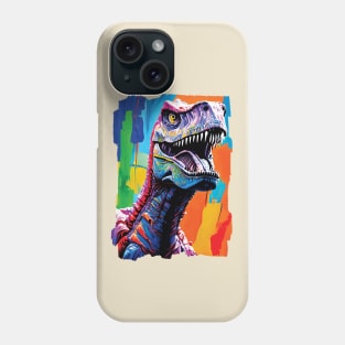 Painting Portrait Of A Tyrannosaurus Rex | T-Rex Phone Case