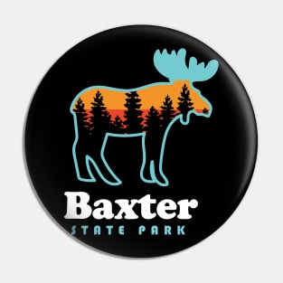 Baxter State Park Camping Moose Trails Maine Pin