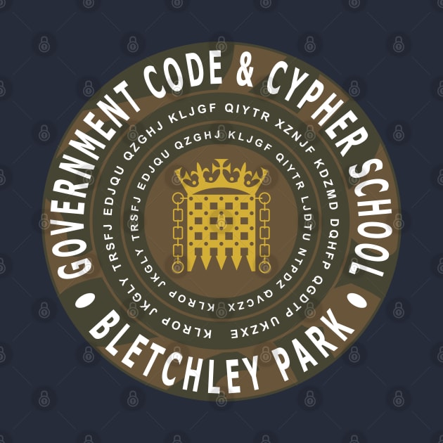 Bletchley Park Government Code & Cypher School by Lyvershop