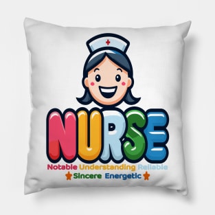 NURSE: Pillars of Care Pillow