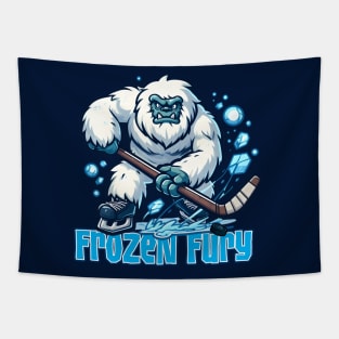 Frozen Fury - Yeti Tapestry