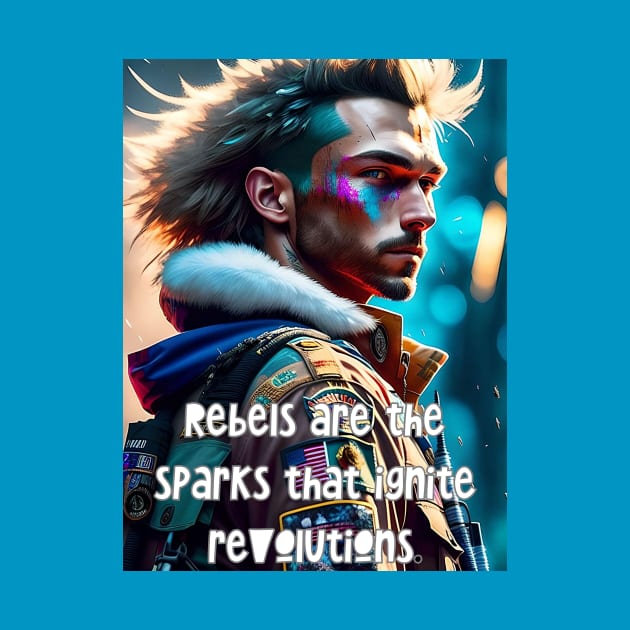 Rebels are the sparks that ignite revolutions (extreme hair) by PersianFMts