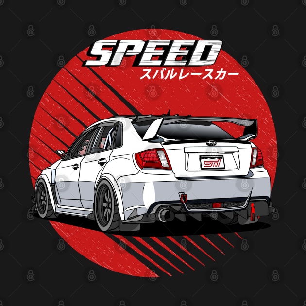 JDM Subie Impreza  WRX STi Stinkeye 2009 by Guyvit