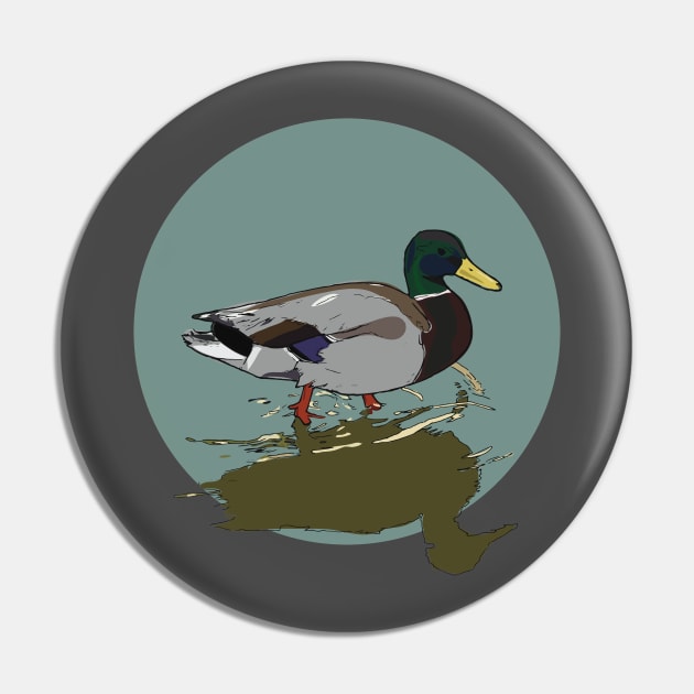 Duck Pin by theartfulscientist