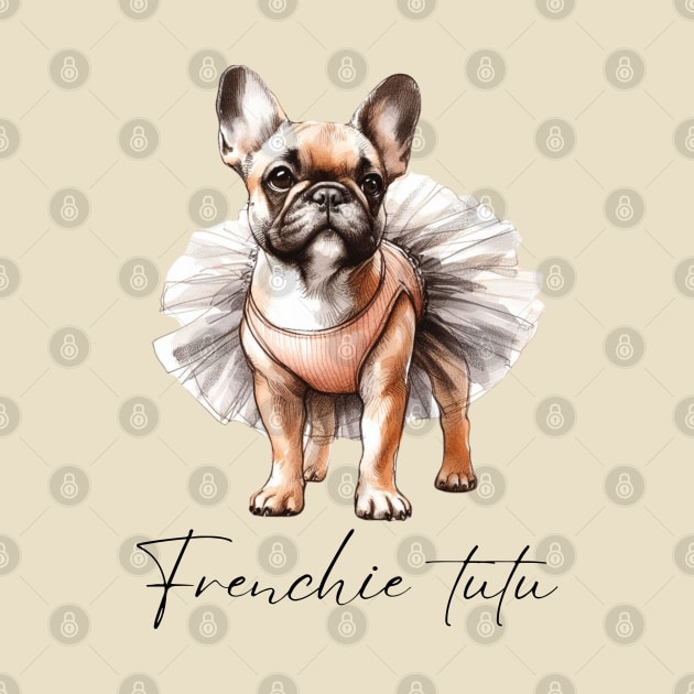 Frenchie Tutu French Bulldog by ZogDog Pro