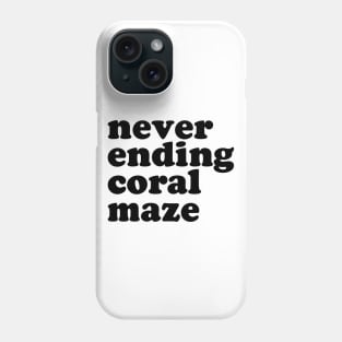 Never Ending Coral Maze Phone Case