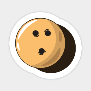 Cute Funny Bowling Ball Magnet