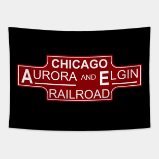 The Chicago Aurora and Elgin Railroad Tapestry