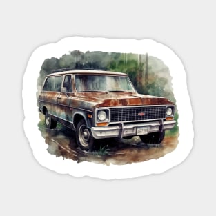 1970 Chevy Suburban Magnet