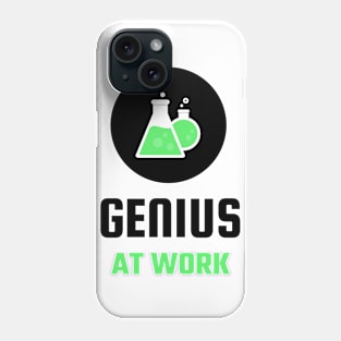 Genius at work Phone Case