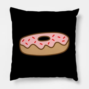 Donut Drawing k Frosting And Sprinkles Pillow