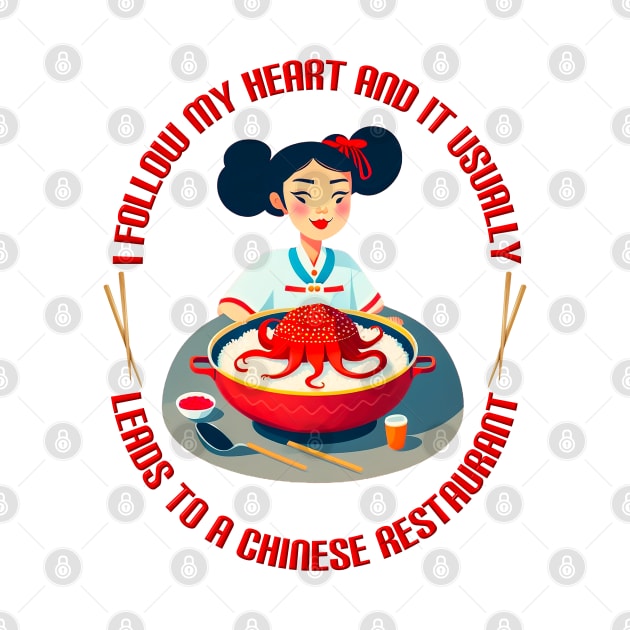 Chinese Food T-Shirt by ArtShare