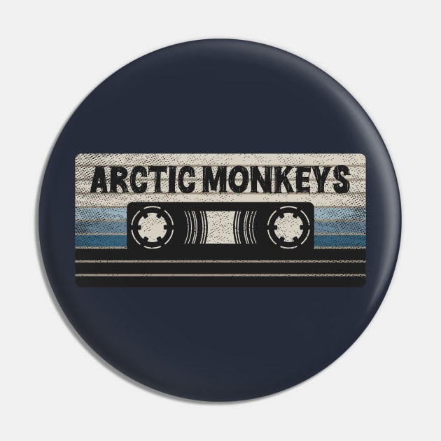 Arctic Monkeys Mix Tape Pin by getinsideart